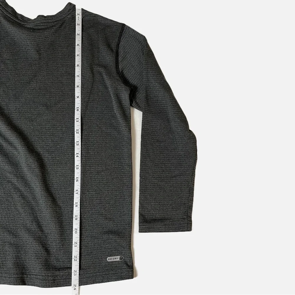 OLD NAVY ACTIVE Boy’s Go Dry Gray Long Sleeve Top - XL